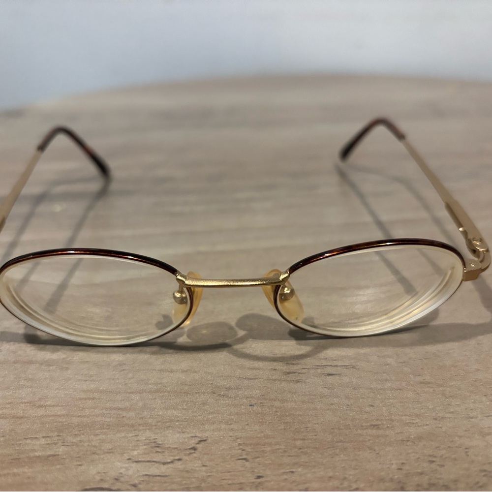 Polo by Ralph Lauren Gold and Brown Glasses